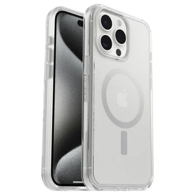Cover Iphone 15 Pro Max Symmetry Magsafe Case Otterbox - Clear